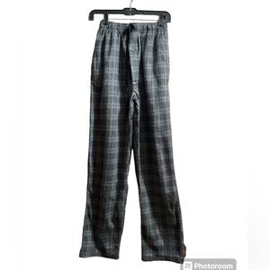 Men’s Fleece Pajama Loungewear Classic Fit Pants Functional drawstring, pockets.